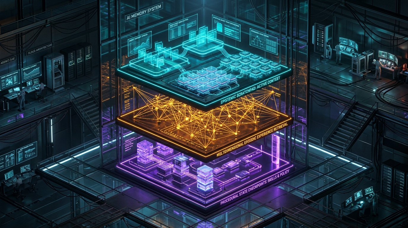 Autonomous Agent Memory Architectures: Combining Epistemic Working Memory, Episodic Vector Graphs & Procedural Checkpointing in .NET 10